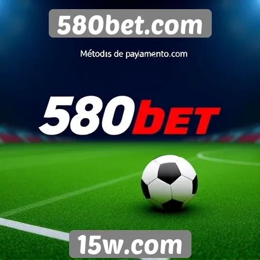 Métodos de pagamento disponíveis no 580bet.com