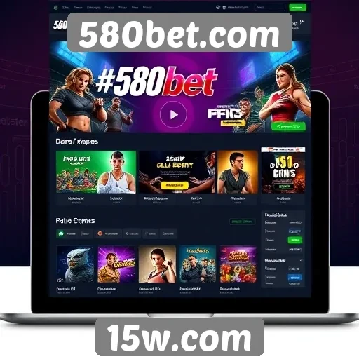 Interface do usuário do 580bet.com é fácil de navegar